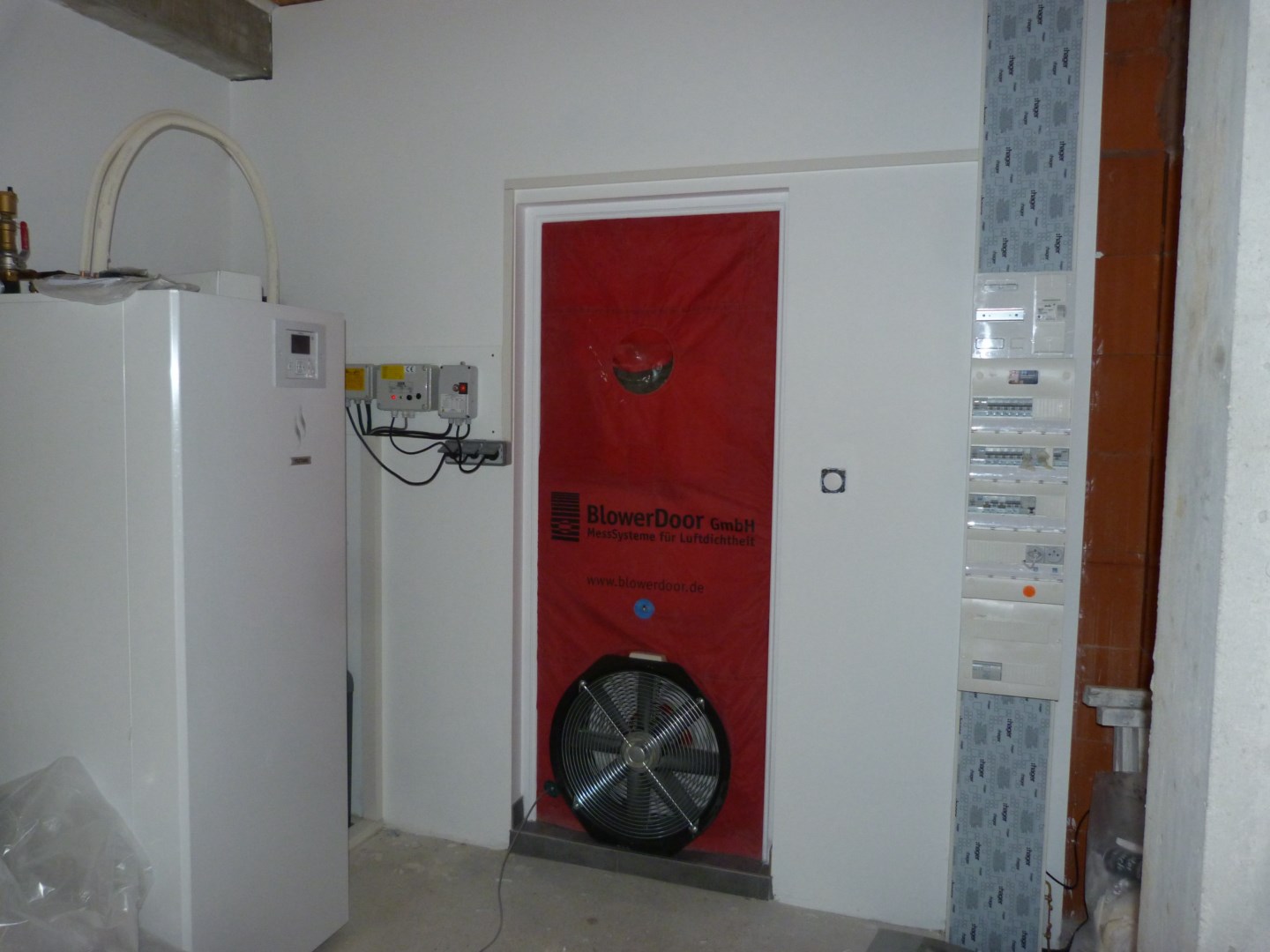 porte soufflante Blowerdoor